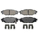 Disc Brake Pad Set Wagner Brake ZD1114