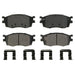 Disc Brake Pad Set Wagner Brake ZD1156