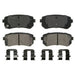 Disc Brake Pad Set Wagner Brake ZD1157