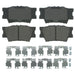 Disc Brake Pad Set Wagner Brake ZD1212