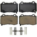 Disc Brake Pad Set Wagner Brake ZD1270