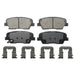 Disc Brake Pad Set Wagner Brake ZD1284