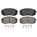 Disc Brake Pad Set Wagner Brake ZD1295A