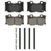 Disc Brake Pad Set Wagner Brake ZD1347