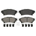 Disc Brake Pad Set Wagner Brake ZD1391