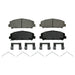 Disc Brake Pad Set Wagner Brake ZD1509
