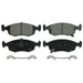 Disc Brake Pad Set Wagner Brake ZD1568