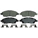 Disc Brake Pad Set Wagner Brake ZD1592