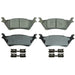 Disc Brake Pad Set Wagner Brake ZD1602