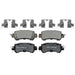 Disc Brake Pad Set Wagner Brake ZD1624