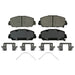 Disc Brake Pad Set Wagner Brake ZD1625