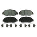 Disc Brake Pad Set Wagner Brake ZD1654
