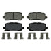 Disc Brake Pad Set Wagner Brake ZD1698