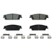 Disc Brake Pad Set Wagner Brake ZD1707
