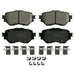 Disc Brake Pad Set Wagner Brake ZD1759