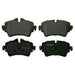 Disc Brake Pad Set Wagner Brake ZD1801