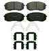 Disc Brake Pad Set Wagner Brake ZD1855