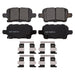 Disc Brake Pad Set Wagner Brake ZD1857