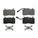Disc Brake Pad Set Wagner Brake ZD2052