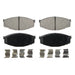 Disc Brake Pad Set Wagner Brake ZD207