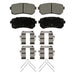 Disc Brake Pad Set Wagner Brake ZD2188