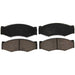 Disc Brake Pad Set Wagner Brake ZD265