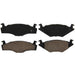Disc Brake Pad Set Wagner Brake ZD280A