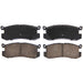 Disc Brake Pad Set Wagner Brake ZD400