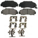 Disc Brake Pad Set Wagner Brake ZD503