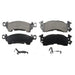 Disc Brake Pad Set Wagner Brake ZD52