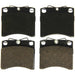 Disc Brake Pad Set Wagner Brake ZD581