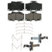 Disc Brake Pad Set Wagner Brake ZD611