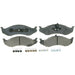 Disc Brake Pad Set Wagner Brake ZD712