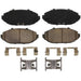 Disc Brake Pad Set Wagner Brake ZD748