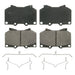 Disc Brake Pad Set Wagner Brake ZD812