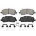 Disc Brake Pad Set Wagner Brake ZD866