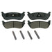 Disc Brake Pad Set Wagner Brake ZD881