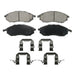 Disc Brake Pad Set Wagner Brake ZD888