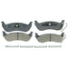 Disc Brake Pad Set Wagner Brake ZD932