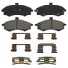 Disc Brake Pad Set Wagner Brake ZD941