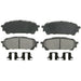 Disc Brake Pad Set Wagner Brake ZX1004