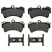 Disc Brake Pad Set Wagner Brake ZX1014A