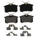 Disc Brake Pad Set Wagner Brake ZX1017