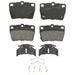 Disc Brake Pad Set Wagner Brake ZX1051