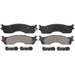 Disc Brake Pad Set Wagner Brake ZX1054