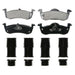 Disc Brake Pad Set Wagner Brake ZX1279