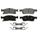 Disc Brake Pad Set Wagner Brake ZX1455A
