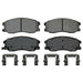 Disc Brake Pad Wagner Brake ZX1678