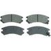 Disc Brake Pad Set Wagner Brake ZX452