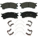 Disc Brake Pad Set Wagner Brake ZX637